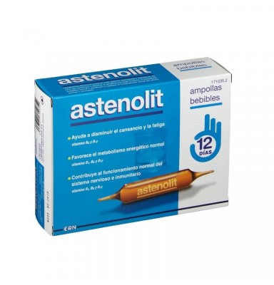 ASTENOLIT AMPOLLAS BEBIBLES 12X10ML