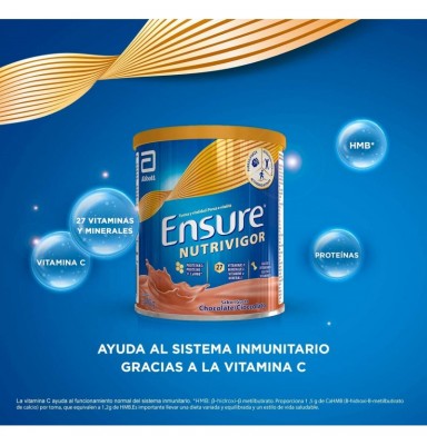 ENSURE NUTRIVIGOR CHOCOLATE POLVO 400GR