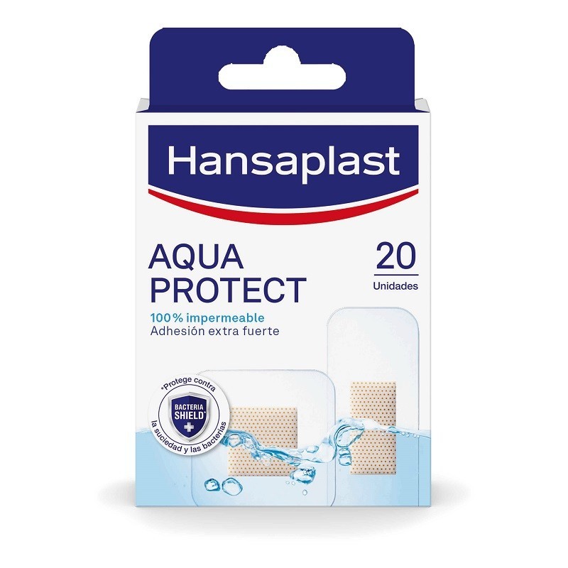 HANSAPLAST AQUA PROTECT 100% IMPERMEABLE 20 APÓSITOS