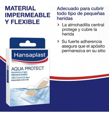 HANSAPLAST AQUA PROTECT 100% IMPERMEABLE 20 APÓSITOS