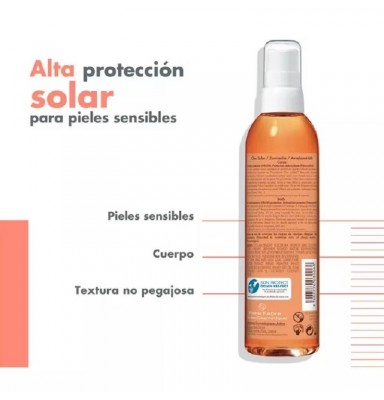 AVENE ACEITE SOLAR SPF30 200ML