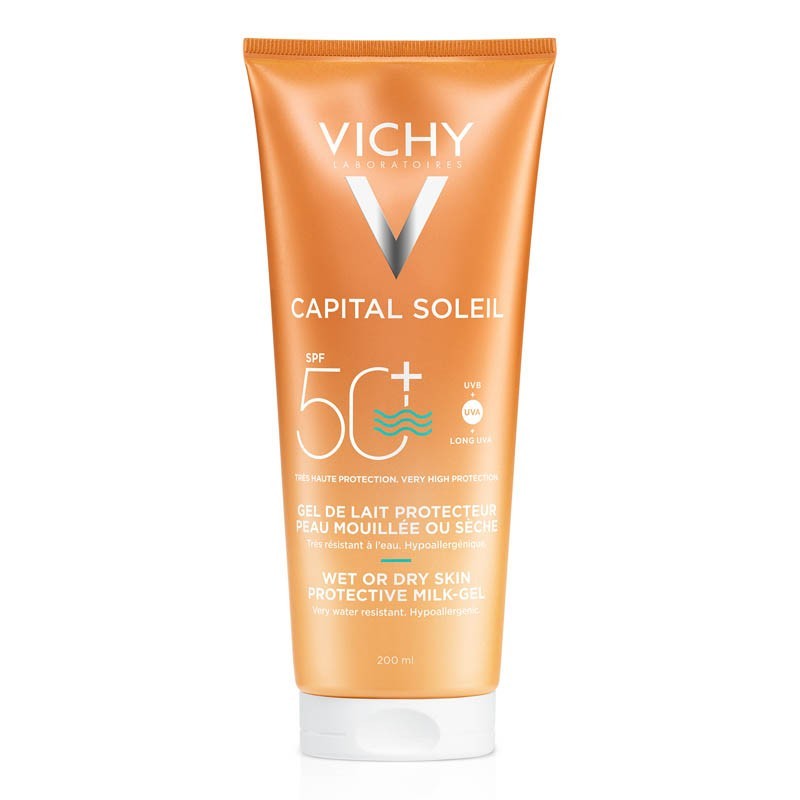 VICHY CAPITAL SOLEIL EMULSIÓN FACIAL TACTO SECO CON COLOR SPF50 50ML