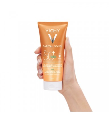 VICHY CAPITAL SOLEIL EMULSIÓN FACIAL TACTO SECO CON COLOR SPF50 50ML