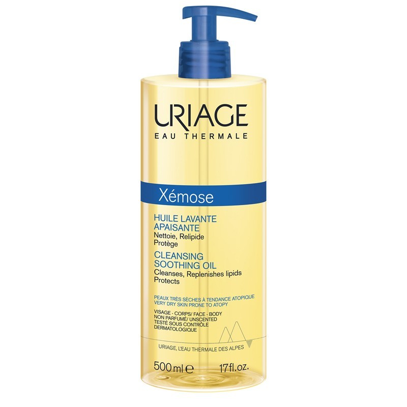 URIAGE XÉMOSE ACEITE LIMPIADOR CALMANTE 500ML