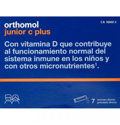 ORTHOMOL ORTHOMOL JUNIOR C PLUS 7 SOBRES