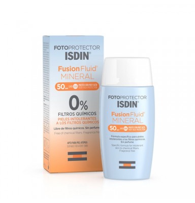 ISDIN FUSION FLUID MINERAL SPF 50+ PROTECTOR SOLAR 50ML