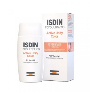 ISDIN FOTOULTRA 100 ACTIVE UNIFY COLOR DESPIGMENTANTE (SPF50+) 50ML