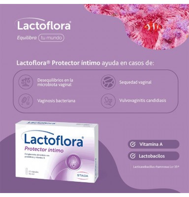 LACTOFLORA PROTECTOR ÍNTIMO 20 CÁPSULAS