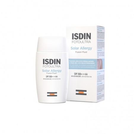  ISDIN FOTOULTRA SOLAR ALLERGY FUSION FLUID SPF 100+ (50ML) 