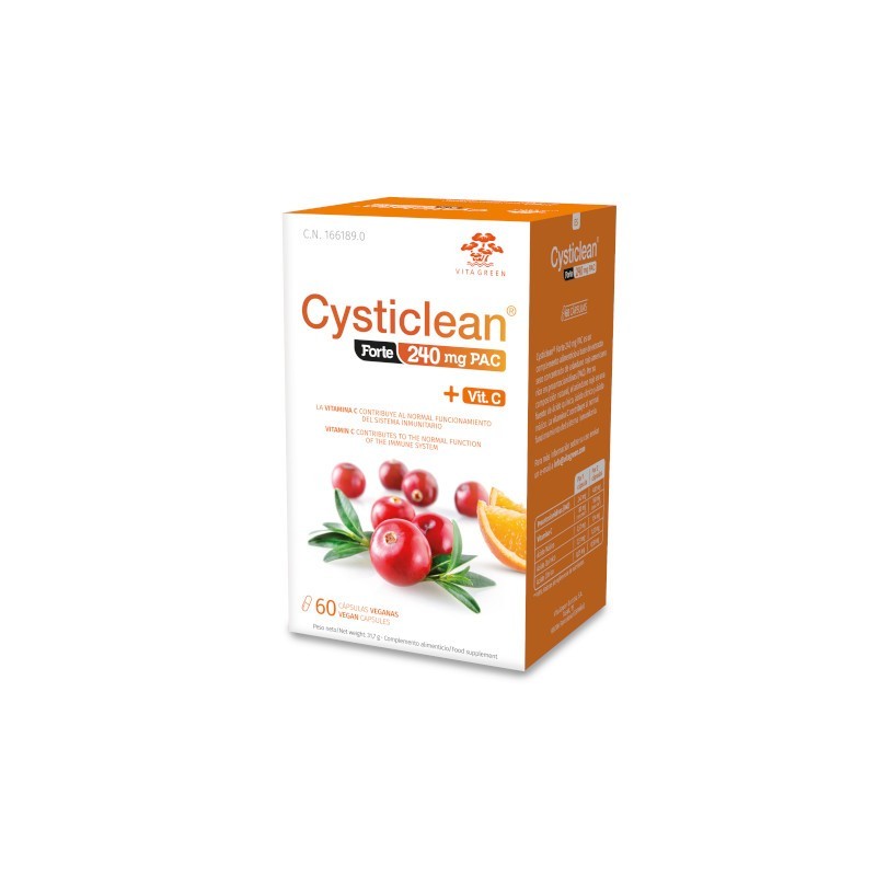 CYSTICLEAN FORTE 240MG PAC 60 CÁPSULAS