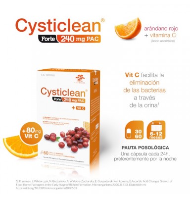 CYSTICLEAN FORTE 240MG PAC 60 CÁPSULAS