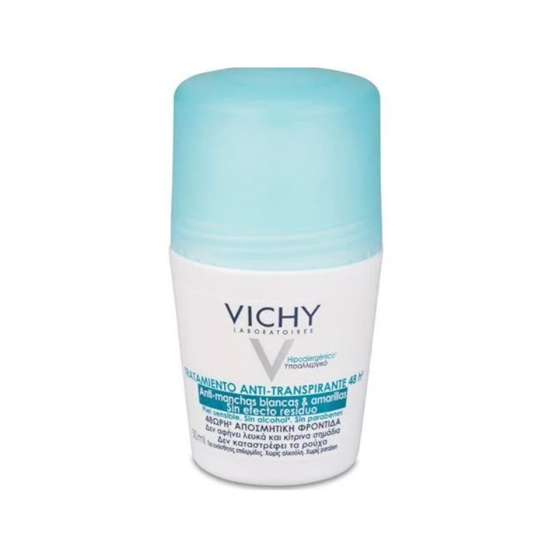 VICHY DESODORANTE TRATAMIENTO ANTI-TRANSPIRANTE 48H 50ML