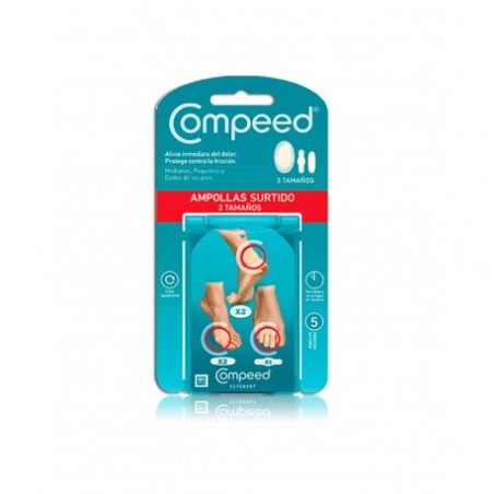  COMPEED BLISTERS SURTIDO 5 APÓSITOS 