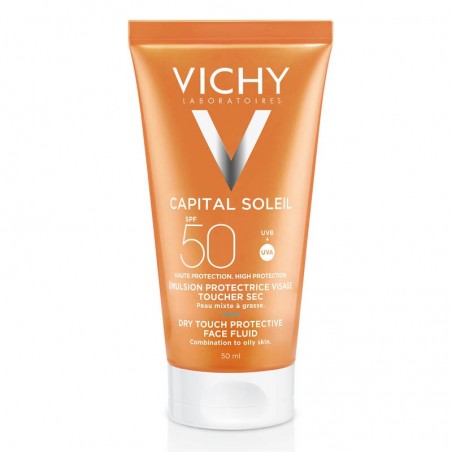  VICHY CAPITAL SOLEIL EMULSIÓN FACIAL TACTO SECO SPF50 50ML 