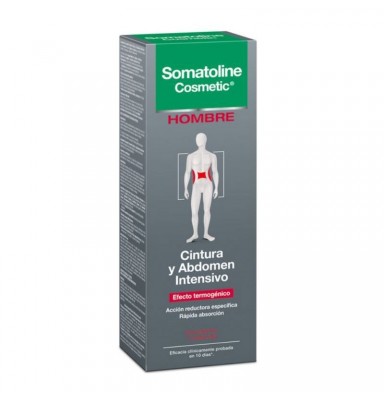 SOMATOLINE HOMBRE CINTURA Y ABDOMEN INTENSIVO 250ML