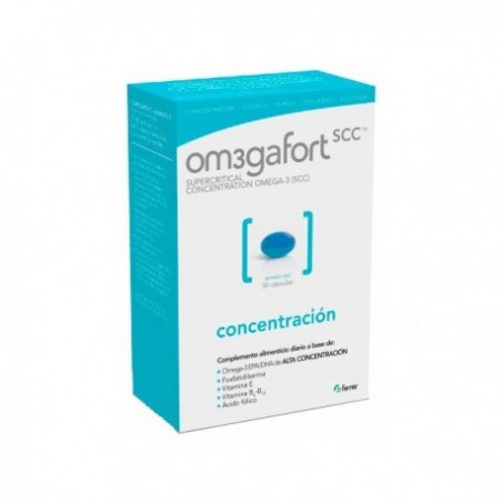  OM3GAFORT CONCENTRACION 30 CAPSULAS 