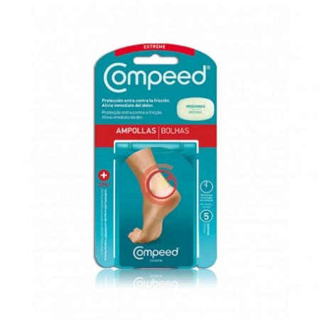  COMPEED AMPOLLAS EXTREME 5 APÓSITOS 