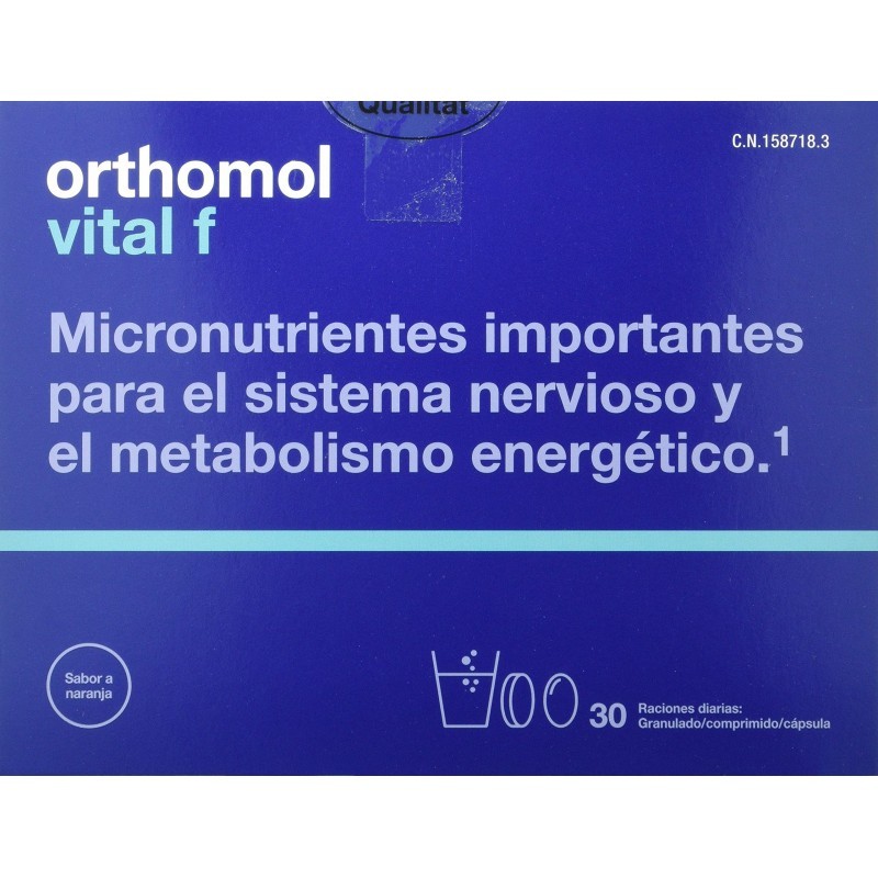 ORTHOMOL VITAL F BEBIBLE 30 VIALES