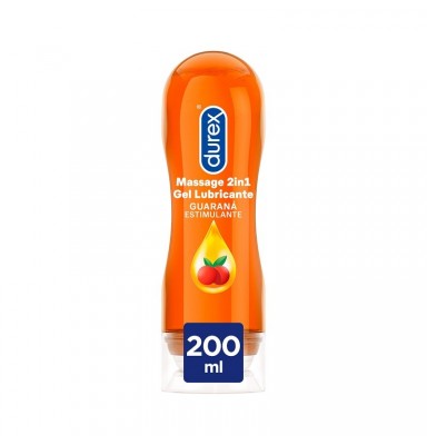 DUREX PLAY MASAJE ESTIMULANTE 2EN1 GUARANÁ 200ML