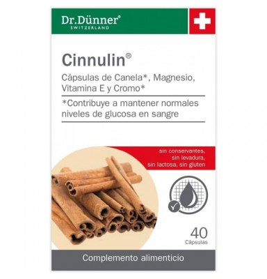 DR.DUNNER CINNULIN 40 CÁPSULAS