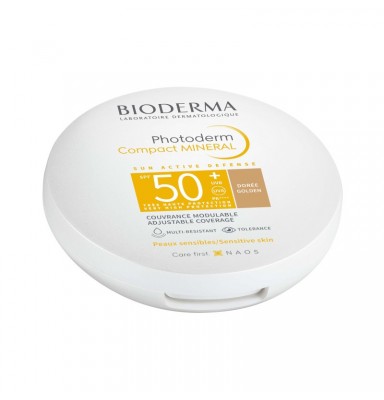 BIODERMA PHOTODERM MAX COMPACTO SOLAR MINERAL DORADO SPF50 (10GR)