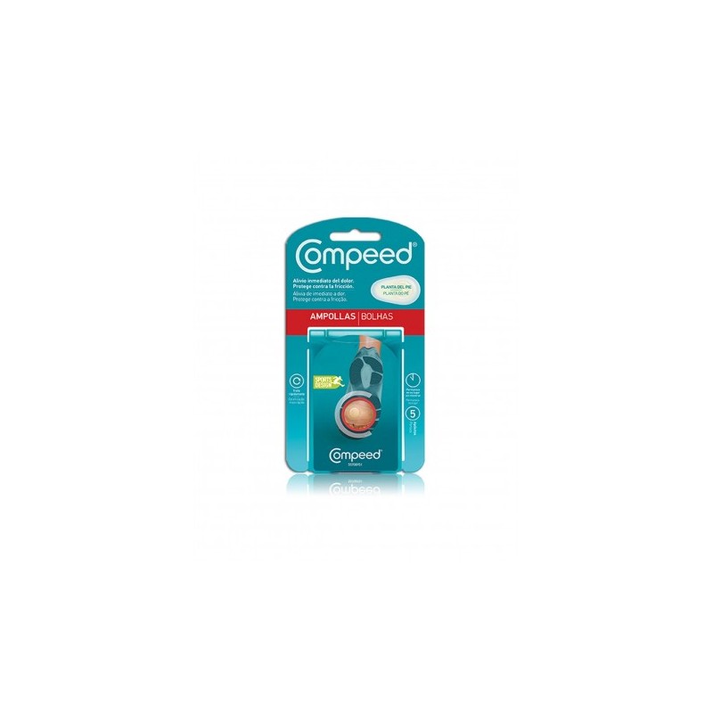 COMPEED PLANTA PIE AMPOLLAS 5 ALIÑOS