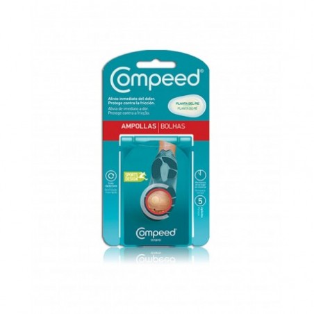  COMPEED PLANTA PIE AMPOLLAS 5 ALIÑOS 