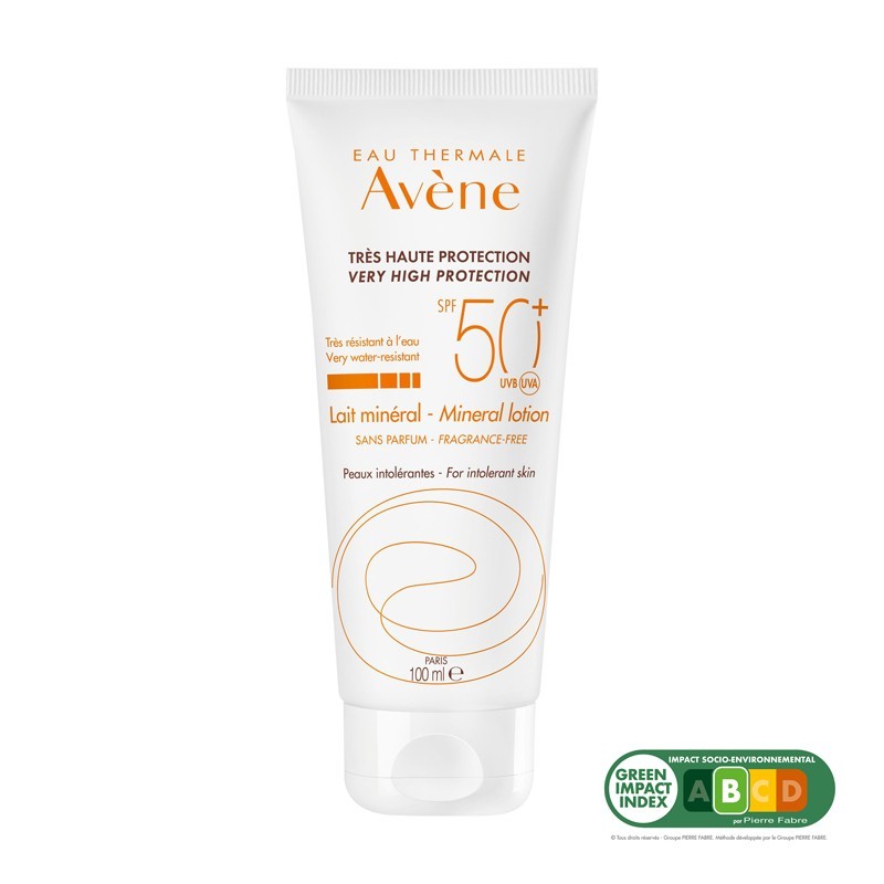 AVENE LECHE PANTALLAS FÍSICAS SPF50+ 100ML