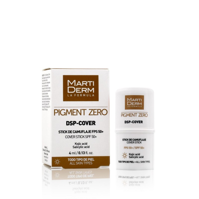 MARTIDERM DSP-COVER STICK DESPIGMENTANTE SPF 50+ CERO PIGMENTO (4ML)