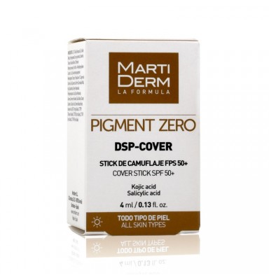 MARTIDERM DSP-COVER STICK DESPIGMENTANTE SPF 50+ CERO PIGMENTO (4ML)