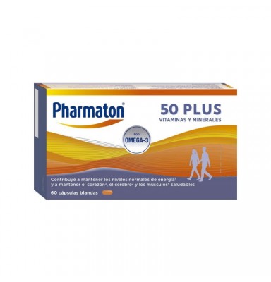 PHARMATON 50 PLUS 60 CÁPSULAS