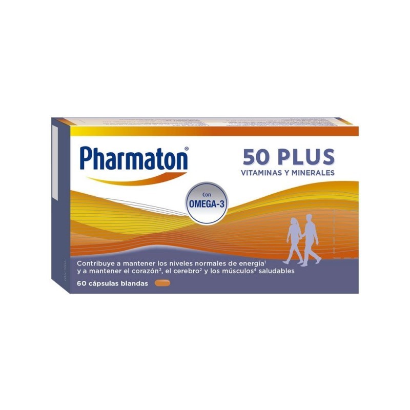 PHARMATON 50 PLUS 60 CÁPSULAS