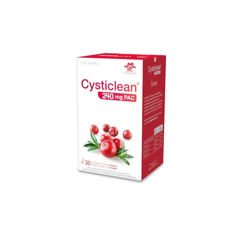 CYSTICLEAN 240MG PAC 30 SOBRES