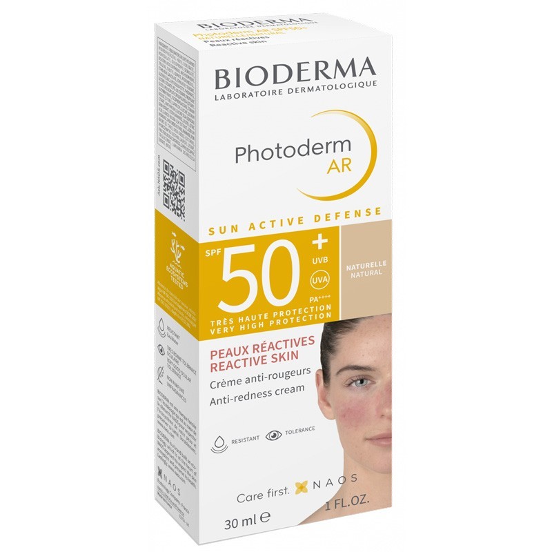 BIODERMA PHOTODERM AR SPF50+ COLOR NATURAL ANTIRROJECES 30ML