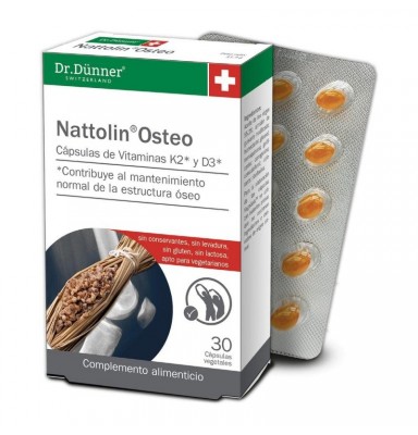 DR.DUNNER NATTOLIN OSTEO 30 VCAPS