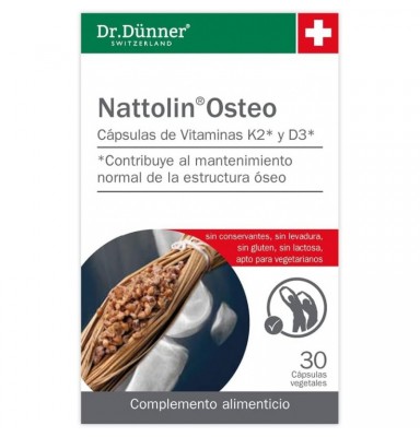 DR.DUNNER NATTOLIN OSTEO 30 VCAPS