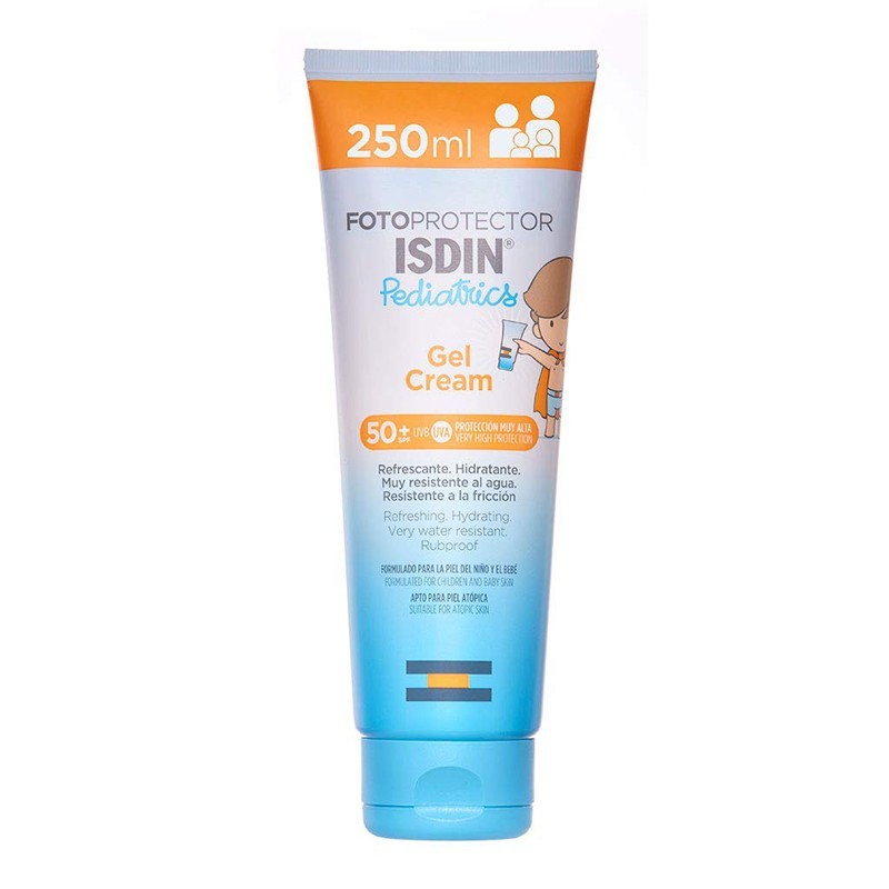 ISDIN PEDIATRICS GEL CREMA FOTOPROTECTOR SPF 50+ (250ML)