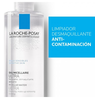 LA ROCHE POSAY AGUA MICELAR ULTRA PIEL SENSIBLE 400ML