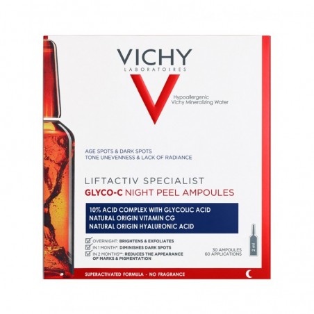  VICHY LIFTACTIV SPECIALIST GLYCO-C AMPOLLAS PEELING DE NOCHE 30 AMPOLLAS 