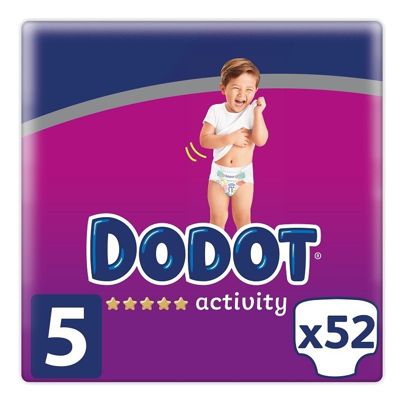 DODOT ACTIVITY TALLA 5 (11-16 KILOS) 52 UNIDADES