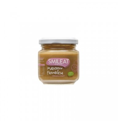 SMILEAT TARRITO ECOLÓGICO DE MELOCOTÓN Y FRAMBUESA 130G