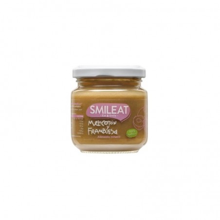  SMILEAT TARRITO ECOLÓGICO DE MELOCOTÓN Y FRAMBUESA 130G 