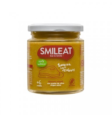 SMILEAT TARRITO ECOLÓGICO DE TERNERA CON VERDURAS 230G