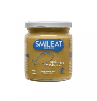 SMILEAT TARRITO ECOLÓGICO VERDURAS CON MERLUZA 230G