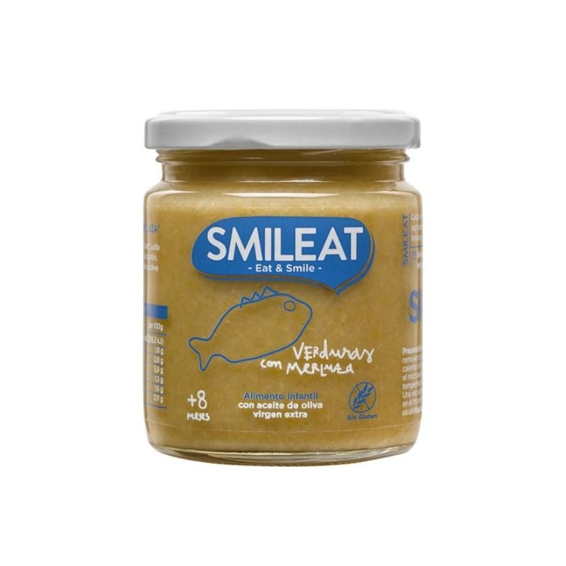 SMILEAT TARRITO ECOLÓGICO VERDURAS CON MERLUZA 230G