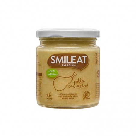  SMILEAT TARRITO ECOLÓGICO DE POLLO CON ARROZ 230G 