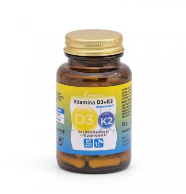 PLAMECA VITAMINA D3 + K2 60 CÁPSULAS VEGETALES