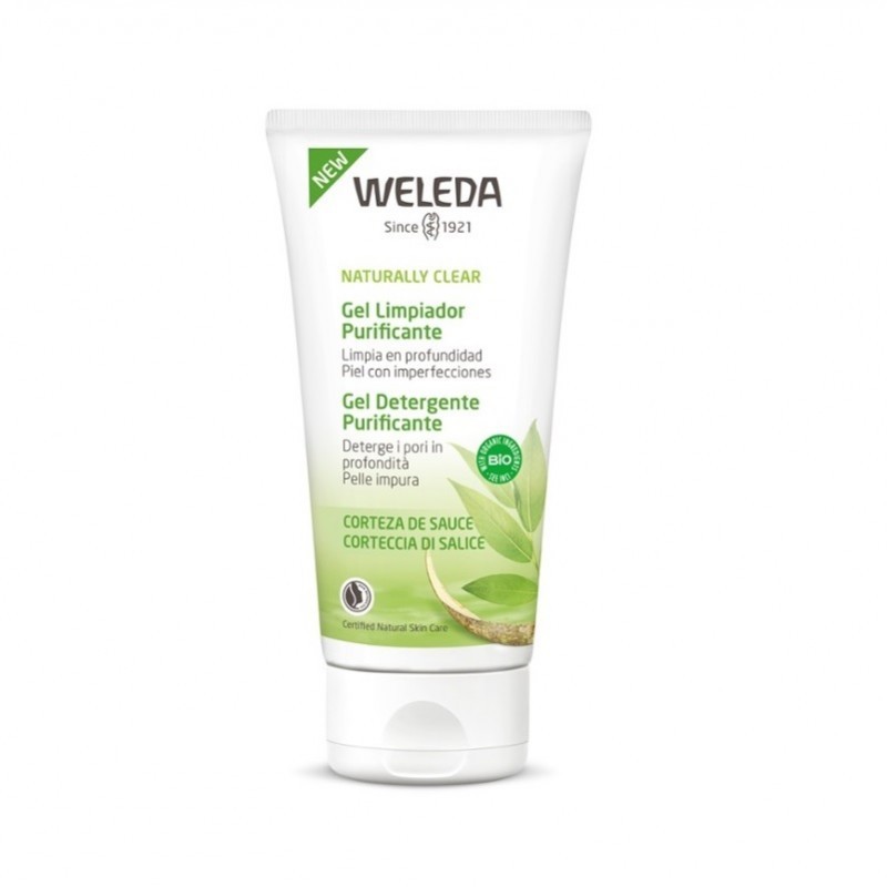 WELEDA GEL LIMPIADOR PURIFICANTE NATURALLY CLEAR 100ML