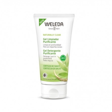  WELEDA GEL LIMPIADOR PURIFICANTE NATURALLY CLEAR 100ML 