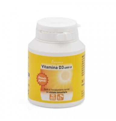 PLAMECA VITAMINA D3 4000 UI 90 CÁPSULAS VEGETALES